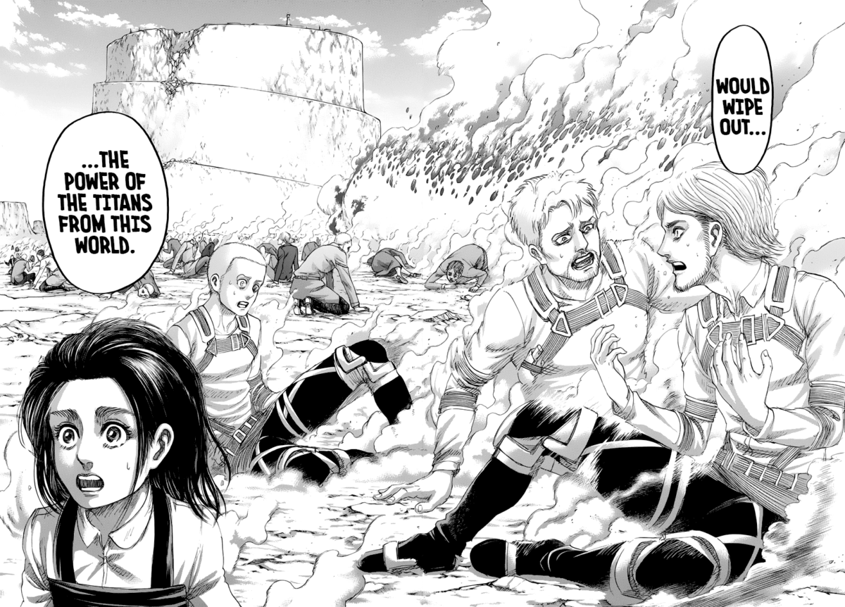 สปอย Attack on Titan 139 ตอนจบ บทสรุปไททัน อิสรภาพต้องสู้เพื่อแลกมา