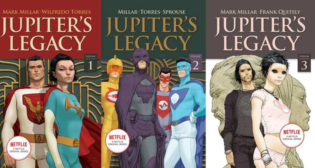 Jupiter's Legacy เวอร์ชั่นการ์ตูน