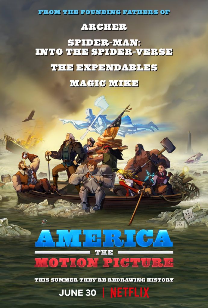 America The Motion Picture Netflix รีวิว